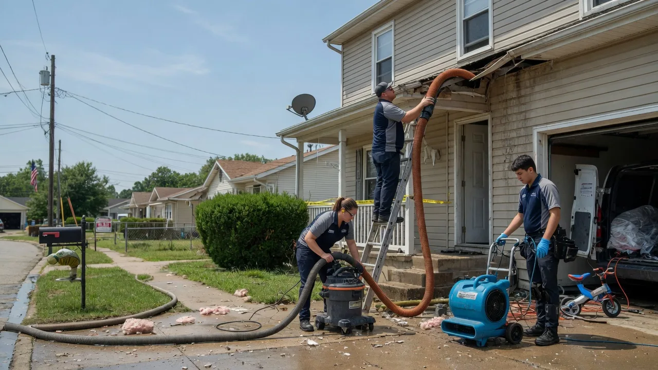 Water Damage Restoration in Sweetser, IN near me